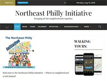 Tablet Screenshot of northeastphilly.org